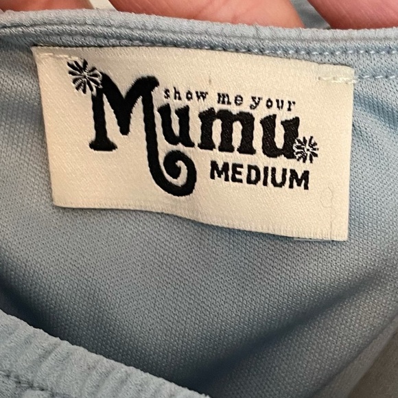 SMYM Heather Halter Maxi Dress Steel Blue - Picture 6 of 7